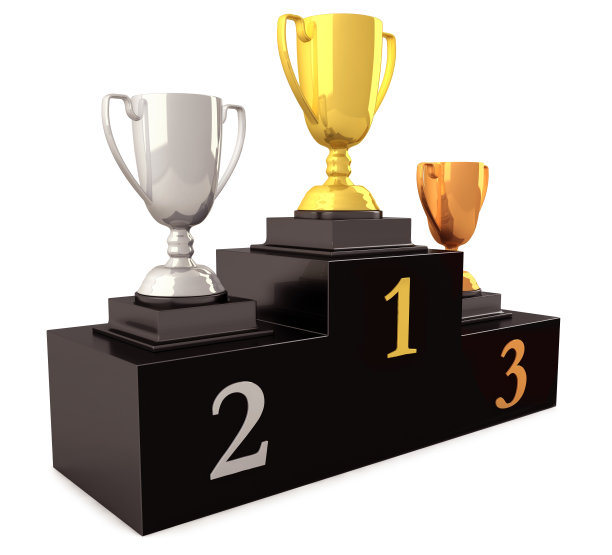 讲台上的奖杯图片下载