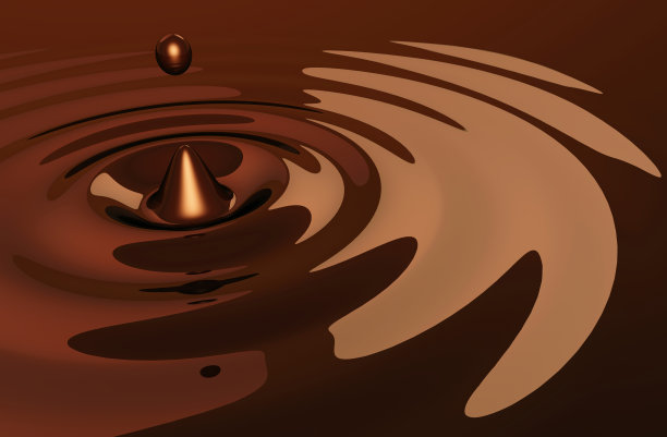 融化的巧克力图片下载