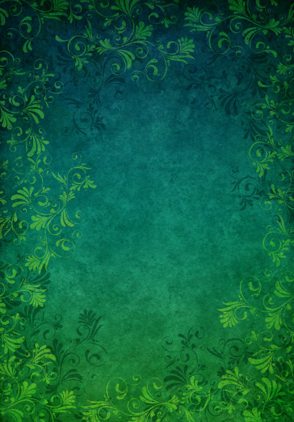 深绿色垃圾花背景图片下载