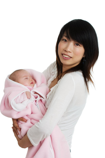 母亲与婴儿。图片下载