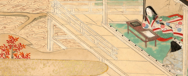 日本妾和仆人素材图片