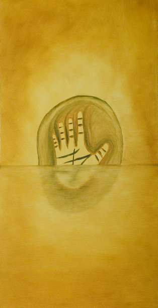 标题业与脑-油画艺术色彩抽象图片下载