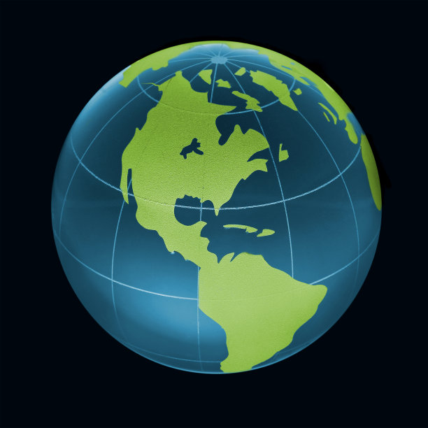 地球仪(剪切路径)图片下载