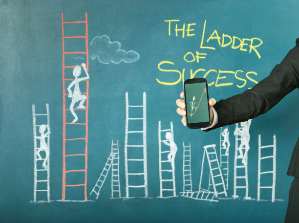成功的阶梯图片下载