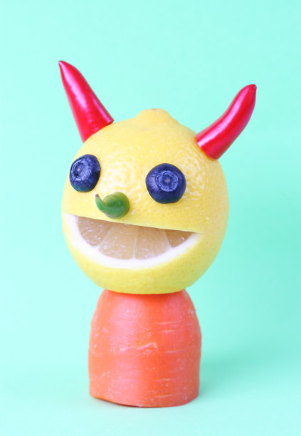 创意水果和蔬菜图片下载