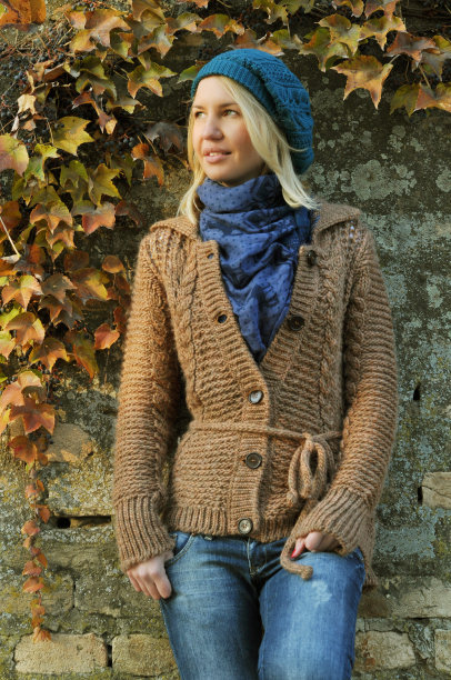 秋天的女孩图片下载