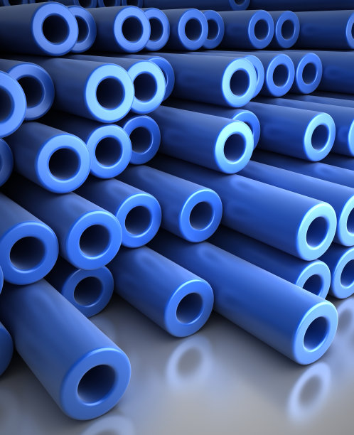 蓝色的管道图片下载