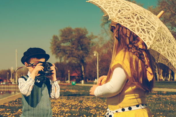 复古的摄影师图片下载