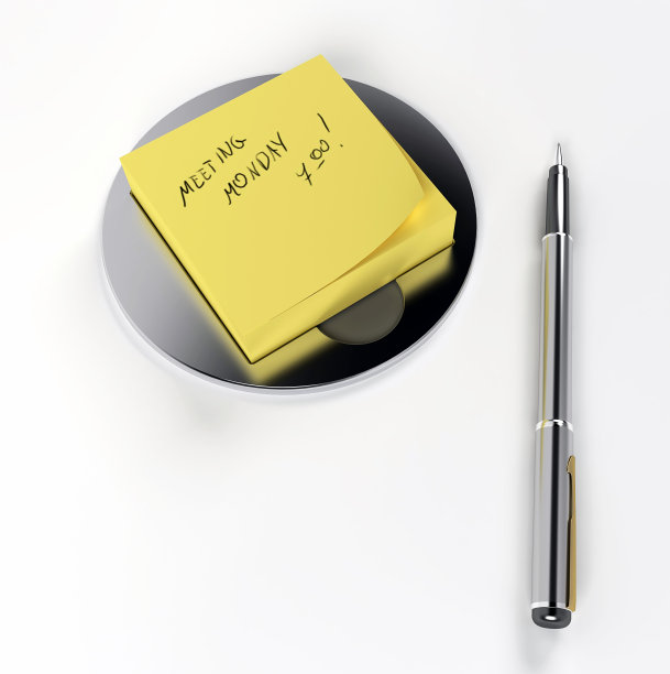 笔和贴纸图片下载