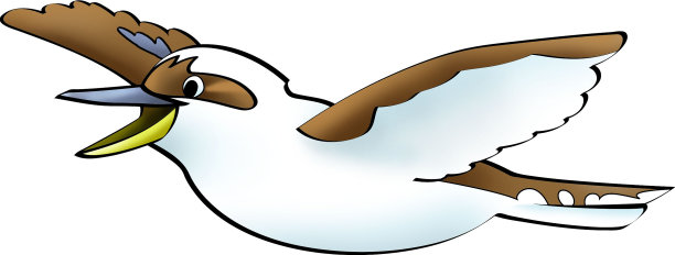 笑翠鸟飞行图片下载