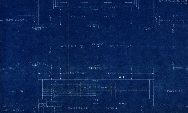 1950年代车道蓝图图片下载