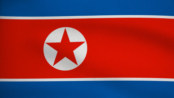 朝鲜国旗图片下载