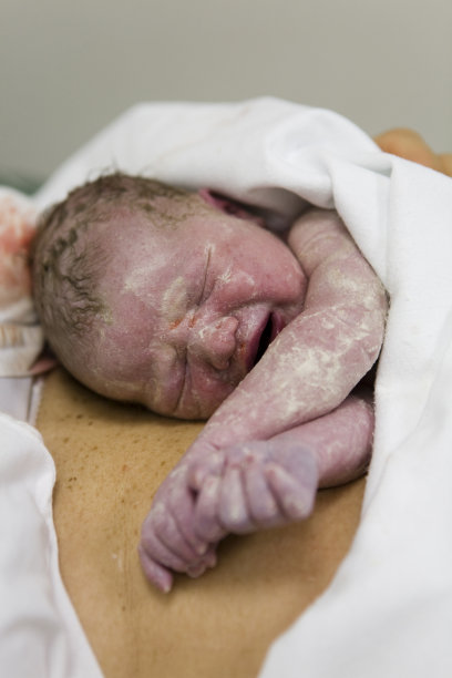 刚出生的婴儿还没洗干净呢图片下载