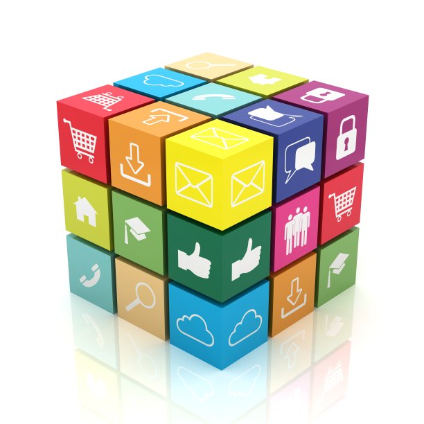 社交媒体的应用图片下载