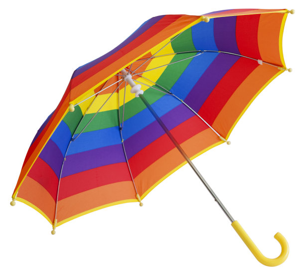 彩虹伞图片下载