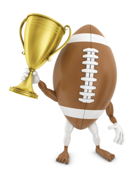 橄榄球的人获胜图片下载