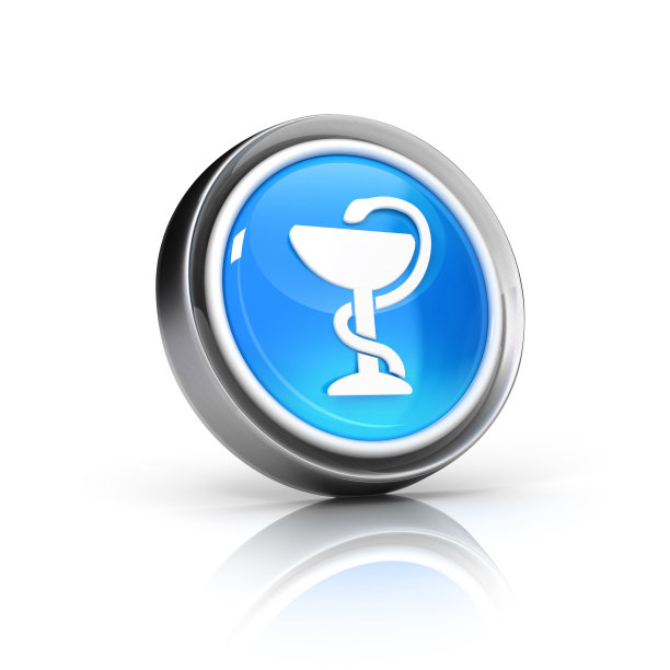 药房或药品光泽图标图片下载