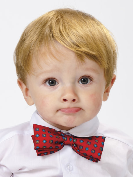 带着领结的男婴图片下载