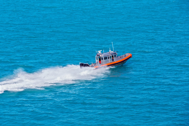 超速行驶的船图片下载