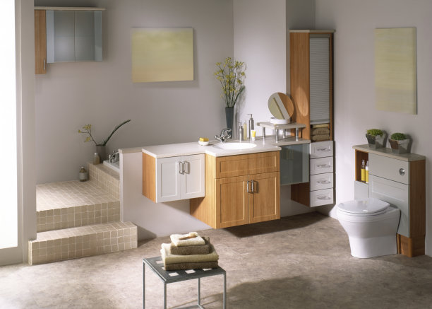 美丽豪华的浴室图片下载