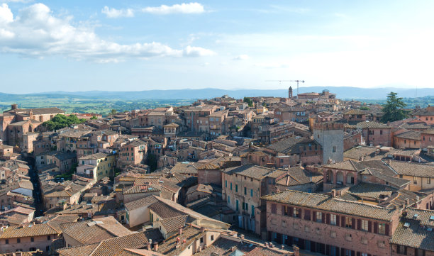 锡耶纳的艾尔景色图片下载