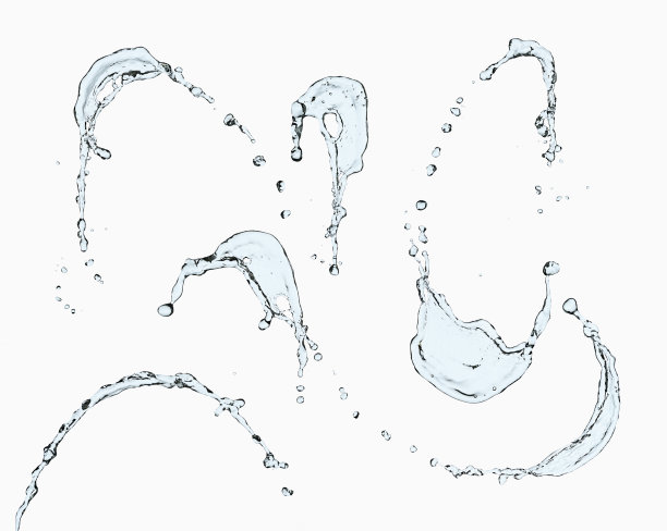 优雅的水的形状图片下载