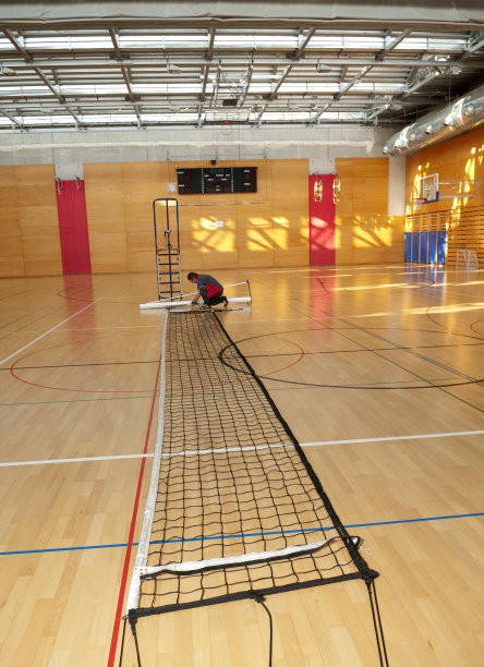 准备排球网图片下载