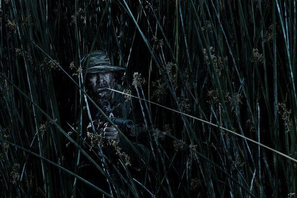 Camoflagued士兵图片下载