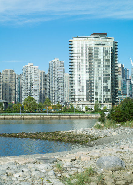 现代滨水生活图片下载