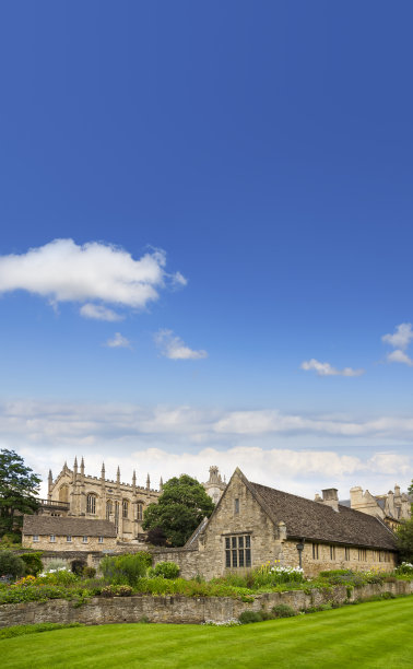 牛津大学基督教堂学院，英国，英国图片下载