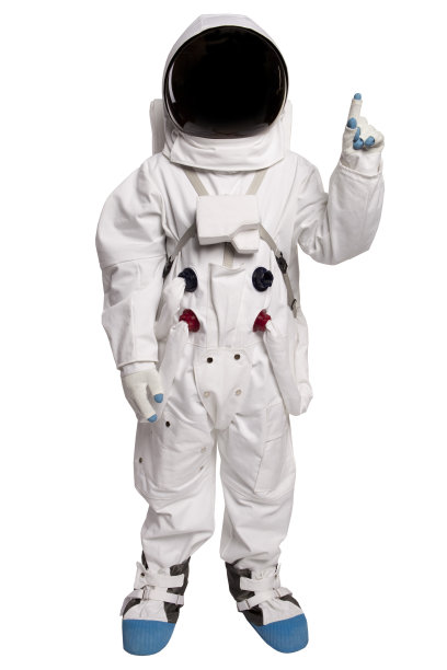 宇航员指向上图片下载