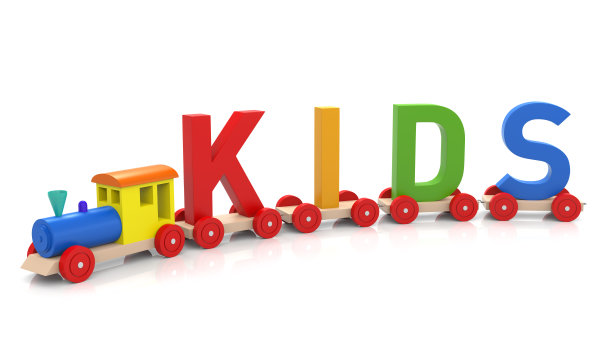 玩具火车,孩子们图片下载