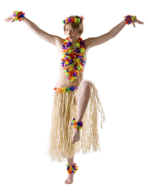 草裙舞空手道图片下载