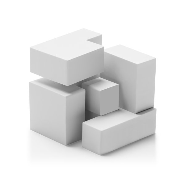 立方体拼图图片下载