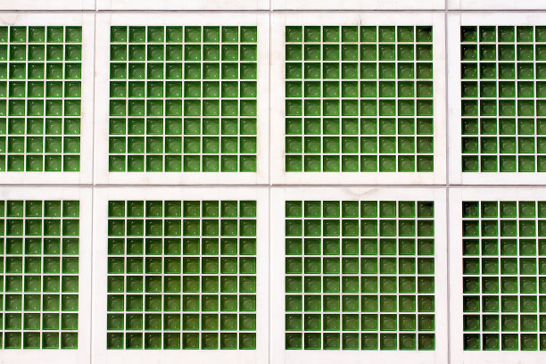 绿色玻璃砖块图片下载