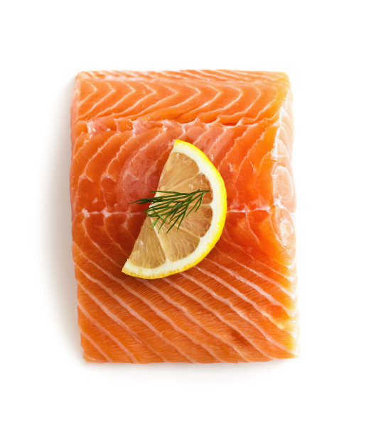 新鲜鲑鱼片图片下载