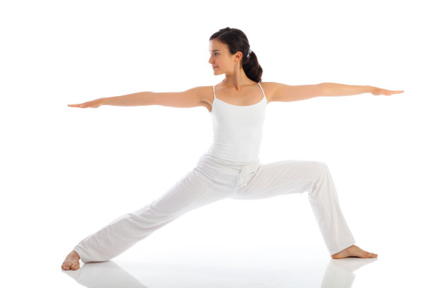 年轻女子练习瑜伽图片下载