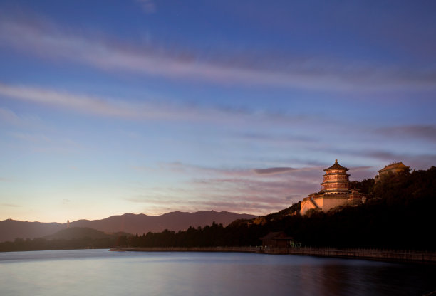 中国北京颐和园，怡和园图片下载