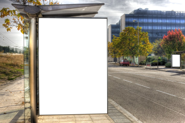 HDR视图中的公告牌图片下载