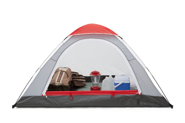 帐篷和背包和用品图片下载