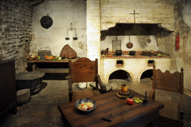 旧世界的厨房图片下载