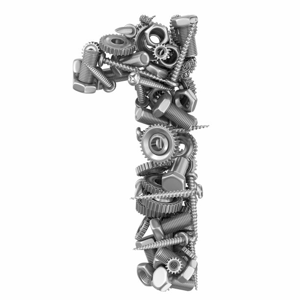 金属螺杆和齿轮1号图片下载