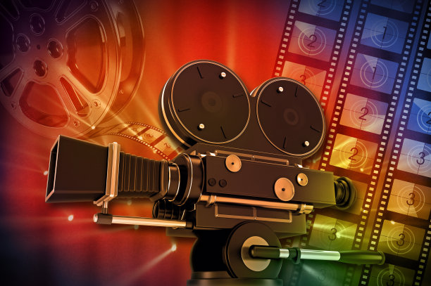 古典电影摄影机图片下载