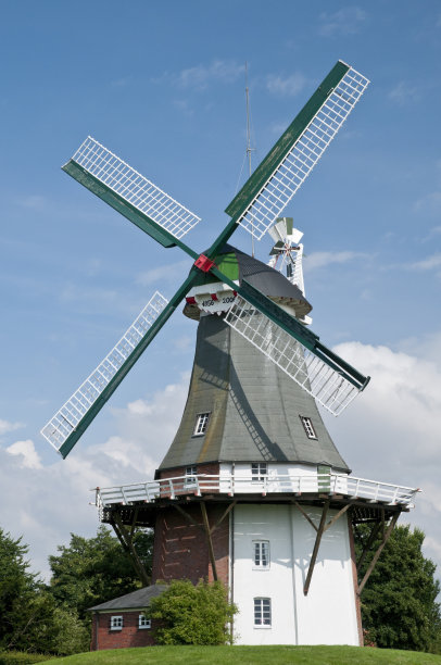 古老的风车图片下载