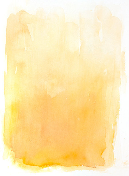 黄色的水彩背景图片下载