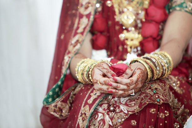 印度新娘图片下载