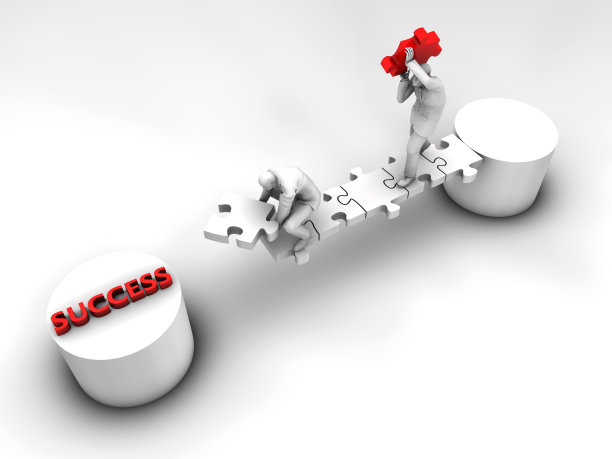 通向成功的谜桥图片下载