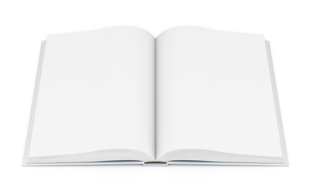 空白打开书图片下载