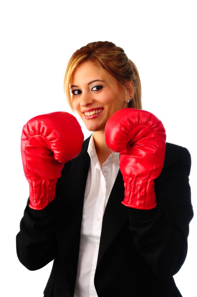 商人拳击图片下载