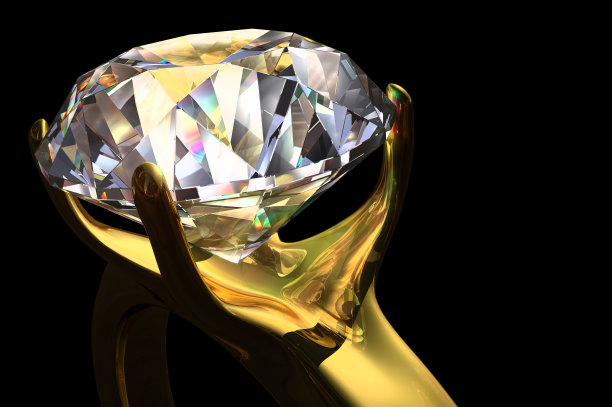 钻石戒指3 d图片下载